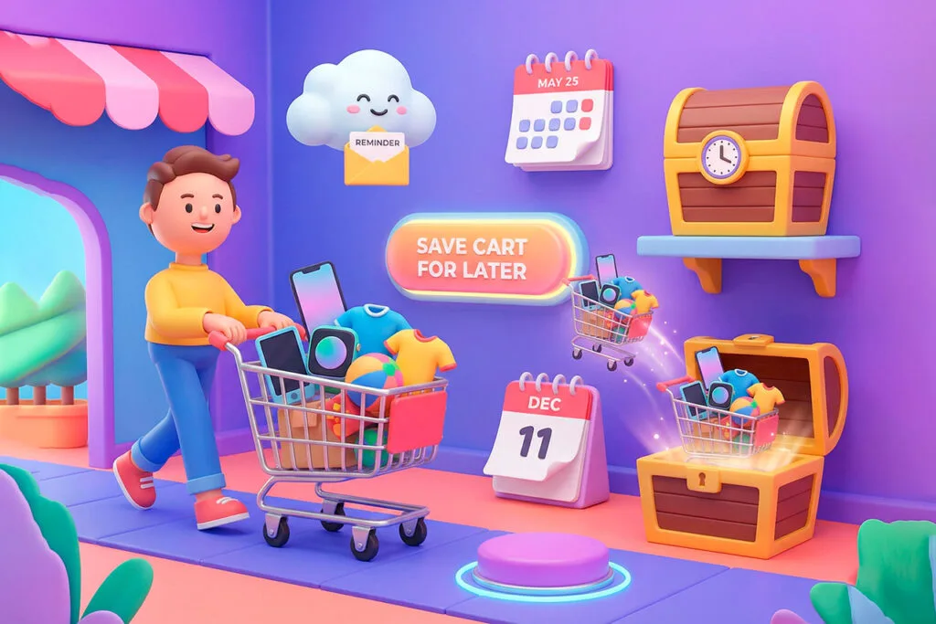 Customers Not Ready to Buy Yet? Help Them Return with "Unagui Save Cart for WooCommerce" 2 Unagui save cart for later Unagui